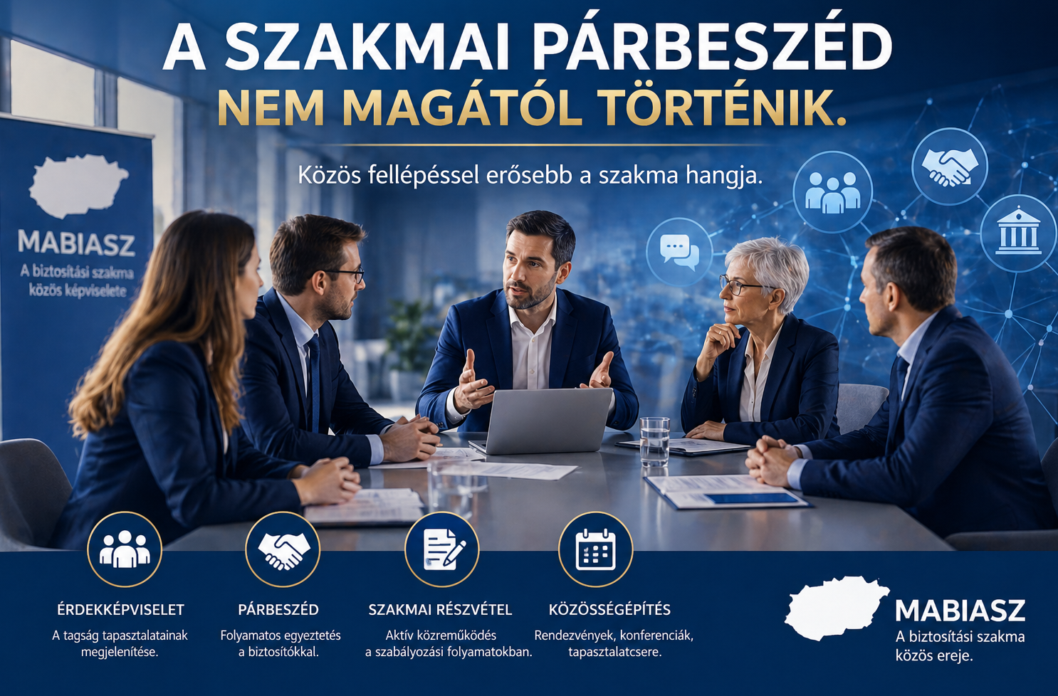 A szakmai párbeszéd nem magától alakul ki